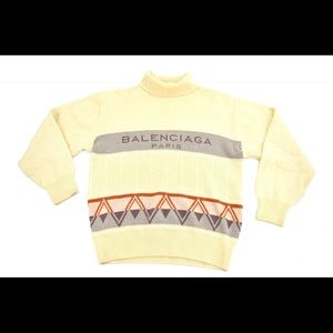 Balenciaga Spellout Turtleneck